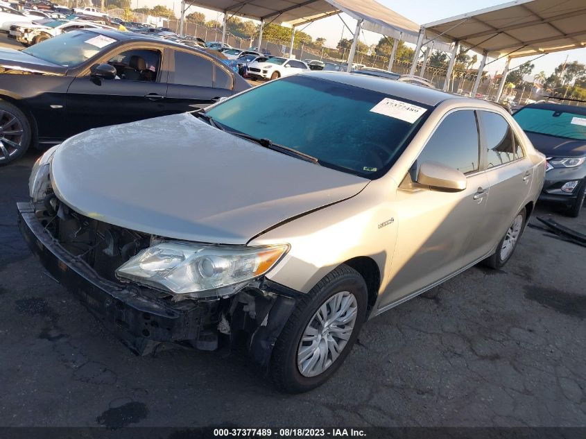 2014 TOYOTA CAMRY HYBRID LE/XLE/SE LIMITED EDITION - 4T1BD1FK6EU112194