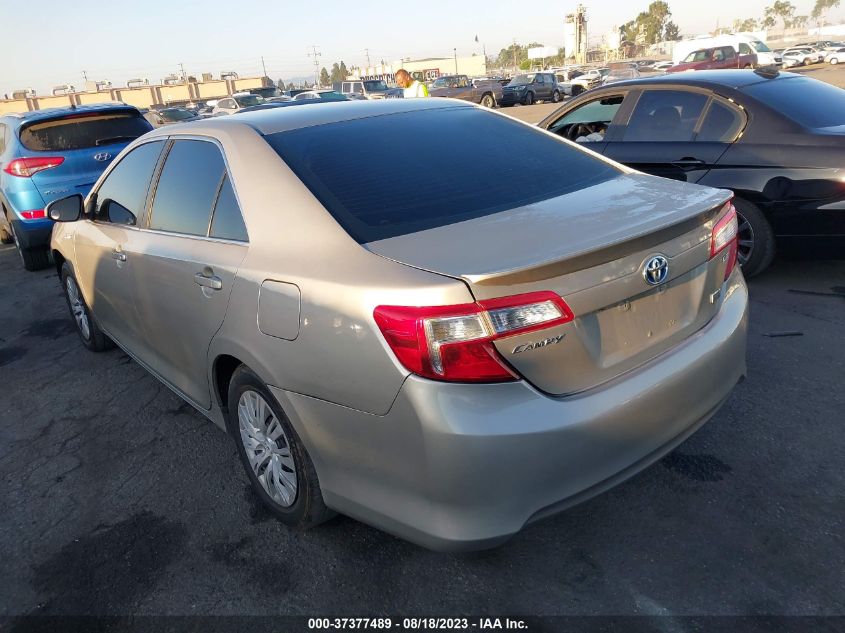 2014 TOYOTA CAMRY HYBRID LE/XLE/SE LIMITED EDITION - 4T1BD1FK6EU112194