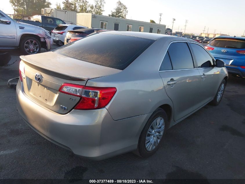 2014 TOYOTA CAMRY HYBRID LE/XLE/SE LIMITED EDITION - 4T1BD1FK6EU112194