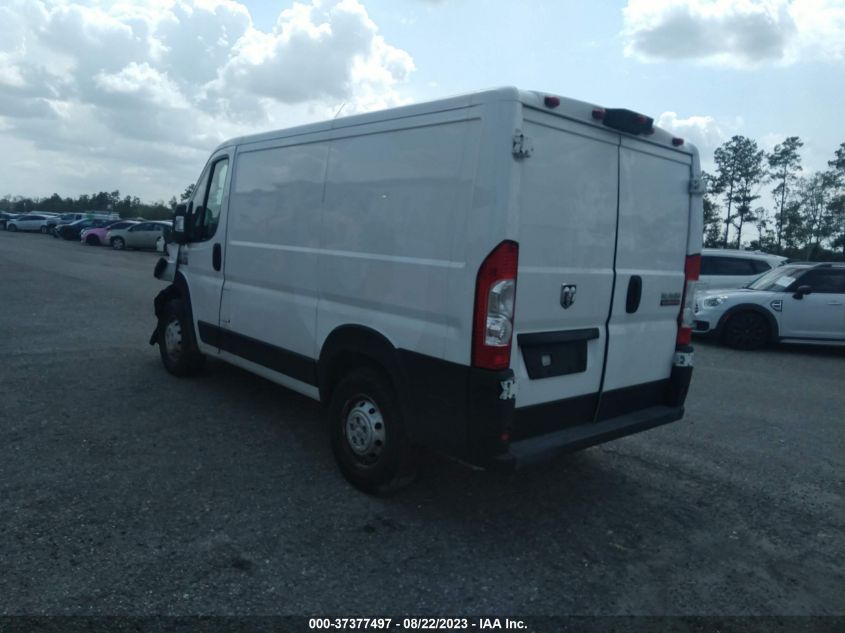 2021 RAM PROMASTER 1500 LOW ROOF 118" WB 3C6LRVNG9ME554017
