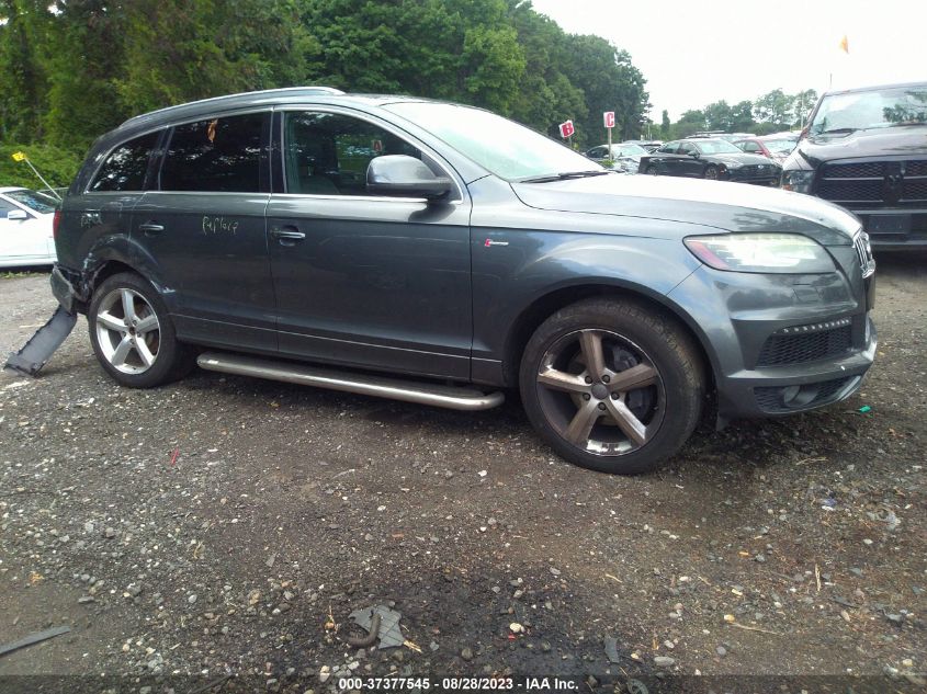 2013 AUDI Q7 3.0T S LINE PRESTIGE - WA1DGAFE7DD009583