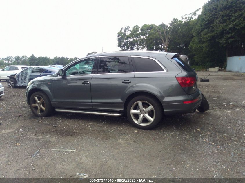 2013 AUDI Q7 3.0T S LINE PRESTIGE - WA1DGAFE7DD009583