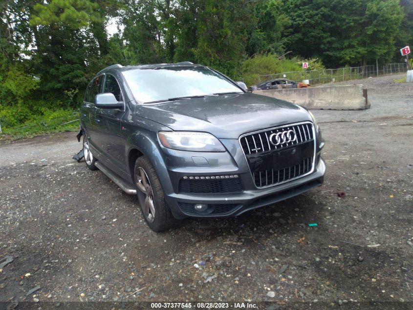 2013 AUDI Q7 3.0T S LINE PRESTIGE - WA1DGAFE7DD009583