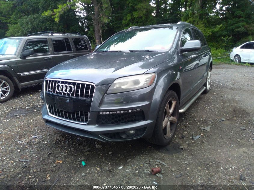2013 AUDI Q7 3.0T S LINE PRESTIGE - WA1DGAFE7DD009583
