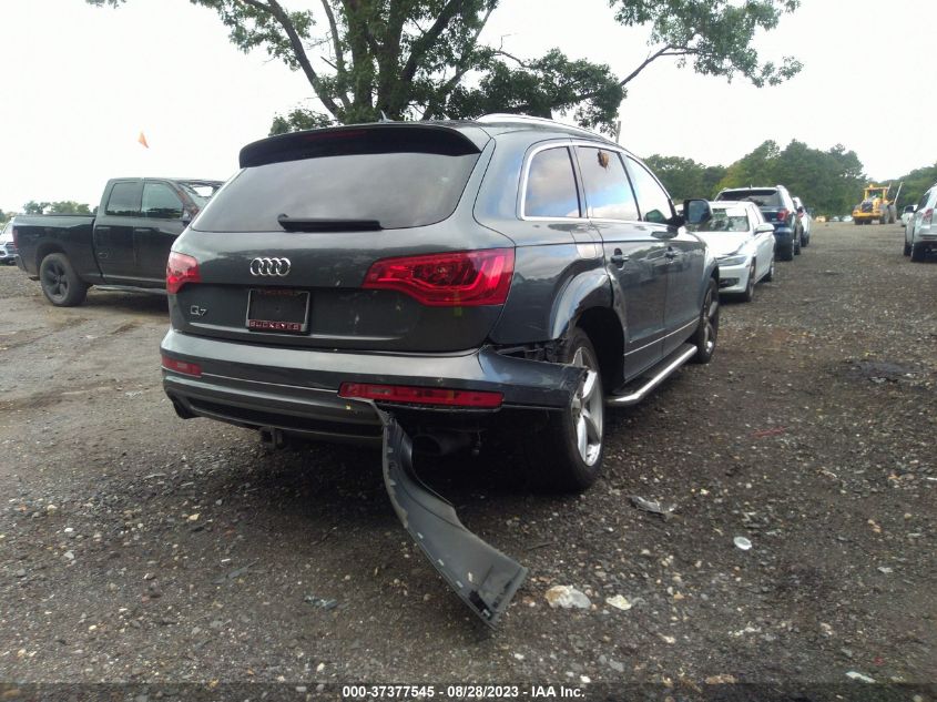 2013 AUDI Q7 3.0T S LINE PRESTIGE - WA1DGAFE7DD009583