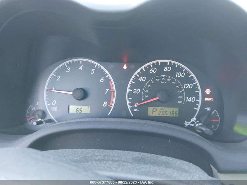 2013 TOYOTA COROLLA L/LE/S - 5YFBU4EE9DP105589