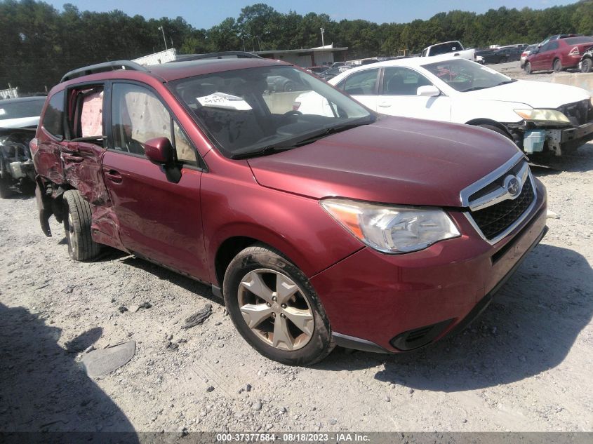 2015 SUBARU FORESTER 2.5I PREMIUM - JF2SJAFC4FH498616