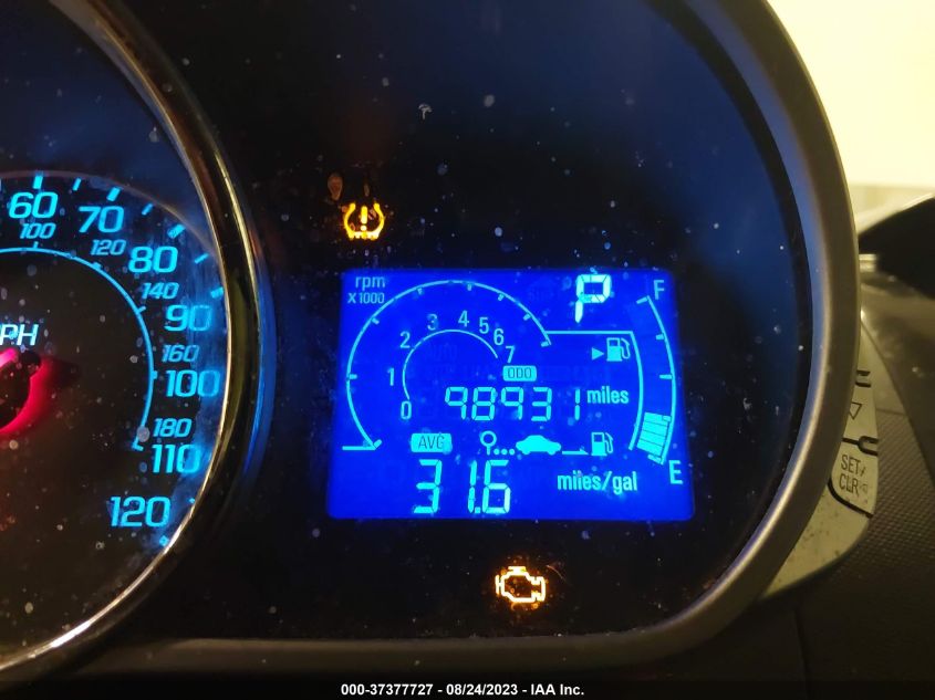 2013 CHEVROLET SPARK LT - KL8CD6S90DC627651