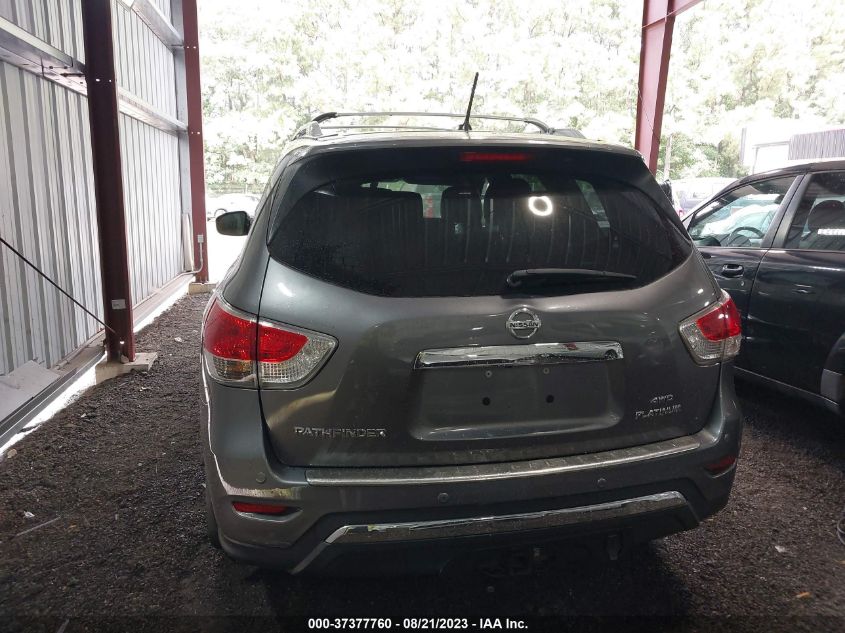 2015 NISSAN PATHFINDER PLATINUM - 5N1AR2MM9FC622182