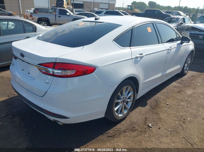 2017 FORD FUSION SE - 3FA6P0H76HR143933