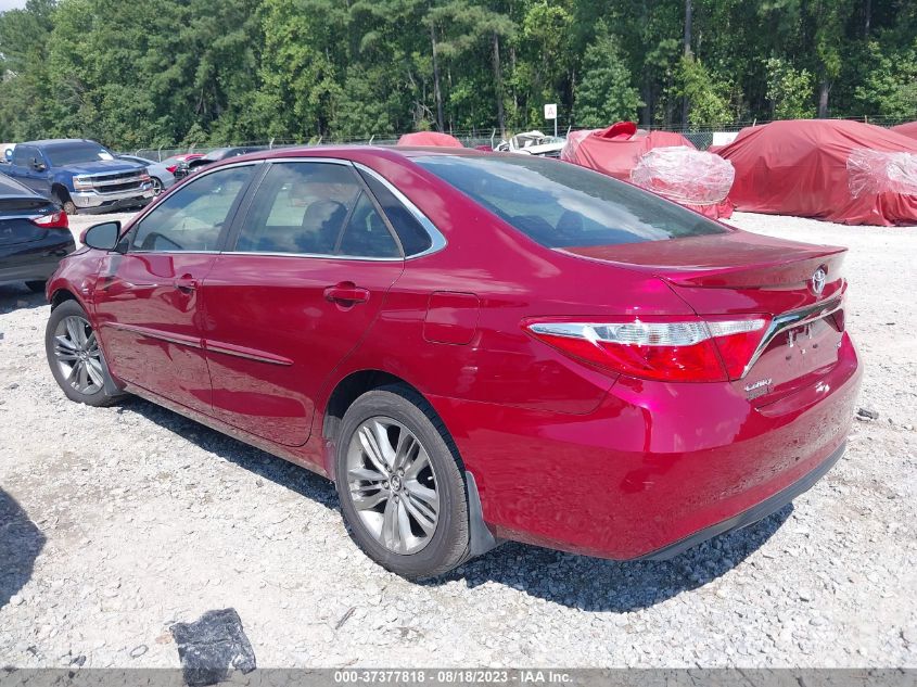 2017 TOYOTA CAMRY XLE/SE/LE/XSE - 4T1BF1FK4HU696822