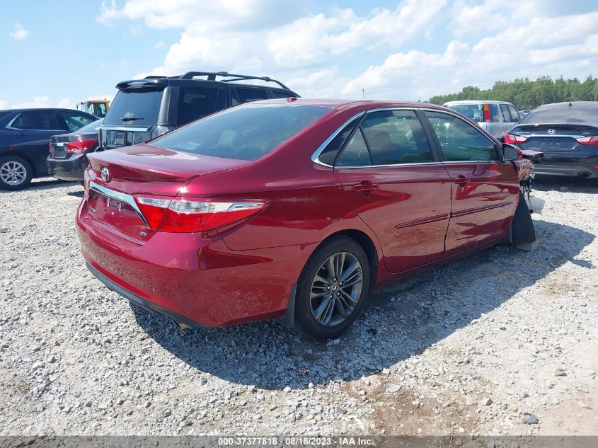 2017 TOYOTA CAMRY XLE/SE/LE/XSE - 4T1BF1FK4HU696822