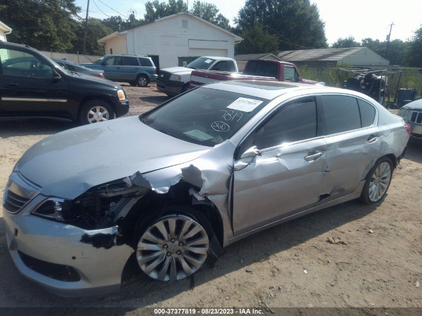 2014 ACURA RLX TECH PKG - JH4KC1F58EC005816