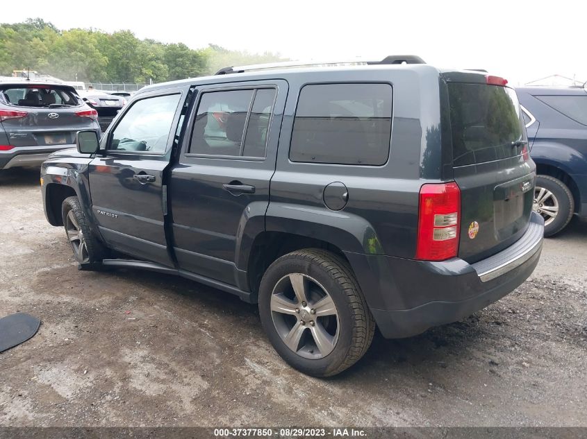 2016 JEEP PATRIOT LATITUDE - 1C4NJPFA0GD502795