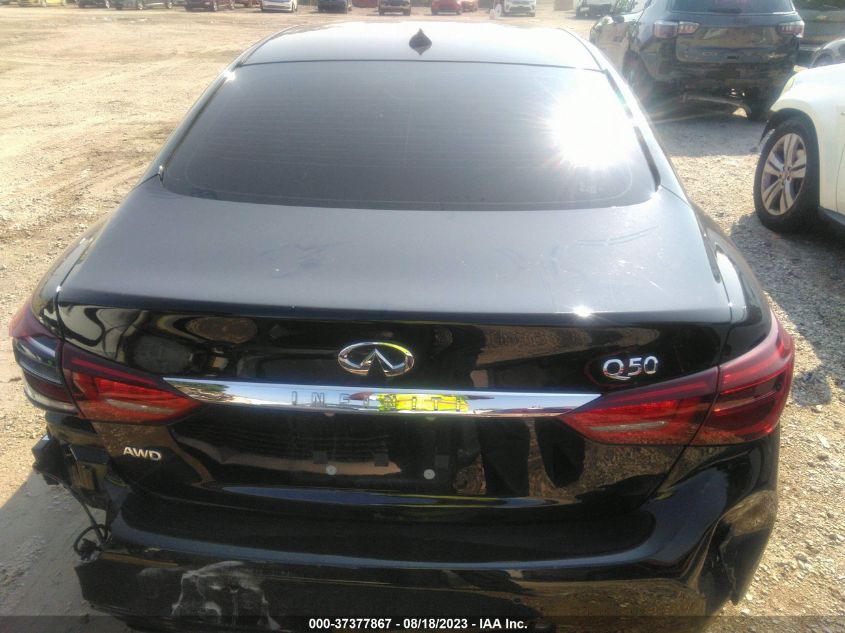 2019 INFINITI Q50 3.0T LUXE - JN1EV7AR5KM591647