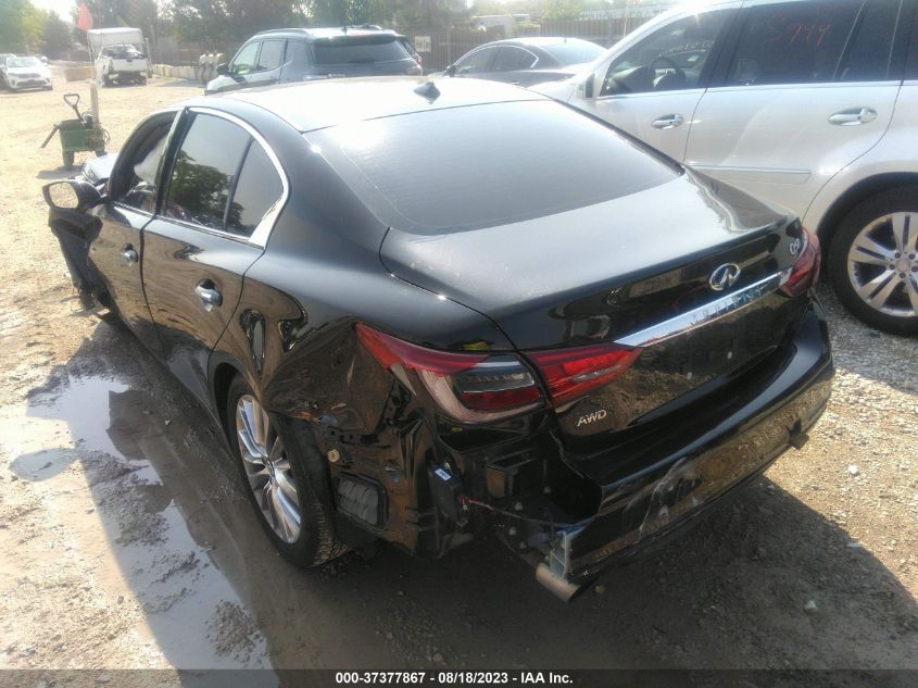 2019 INFINITI Q50 3.0T LUXE - JN1EV7AR5KM591647