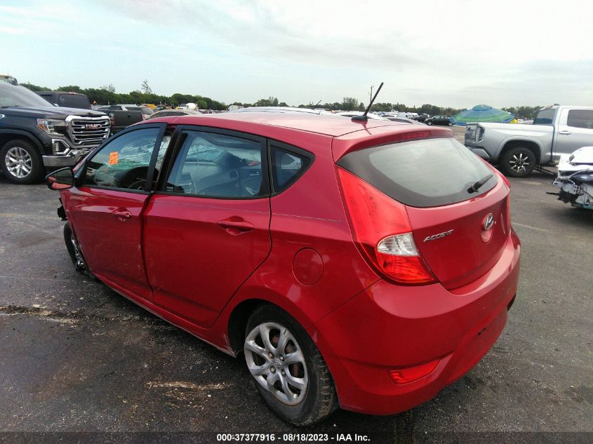 2014 HYUNDAI ACCENT GLS/GS - KMHCT5AE7EU192962