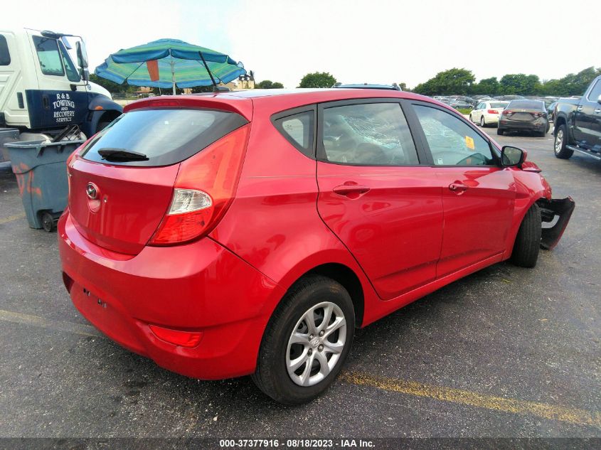 2014 HYUNDAI ACCENT GLS/GS - KMHCT5AE7EU192962