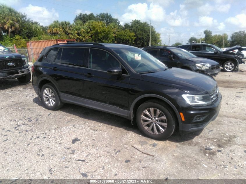 2018 VOLKSWAGEN TIGUAN S - 3VV1B7AX8JM057985