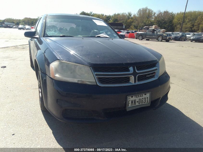 2014 DODGE AVENGER SE - 1C3CDZAG9EN218230