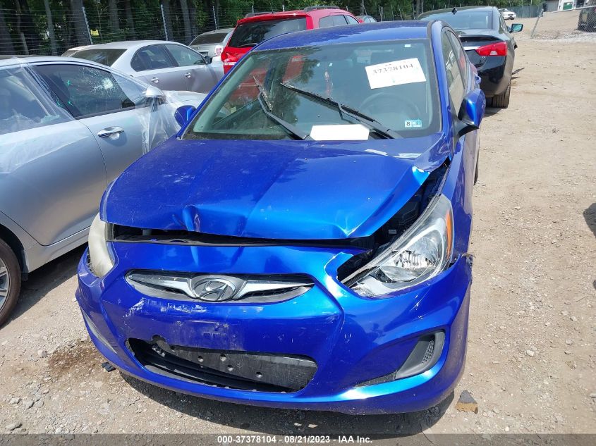 2014 HYUNDAI ACCENT GLS - KMHCT4AE6EU726995