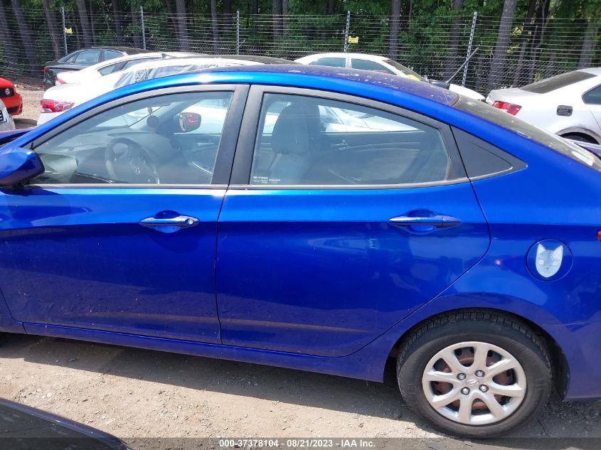 2014 HYUNDAI ACCENT GLS - KMHCT4AE6EU726995