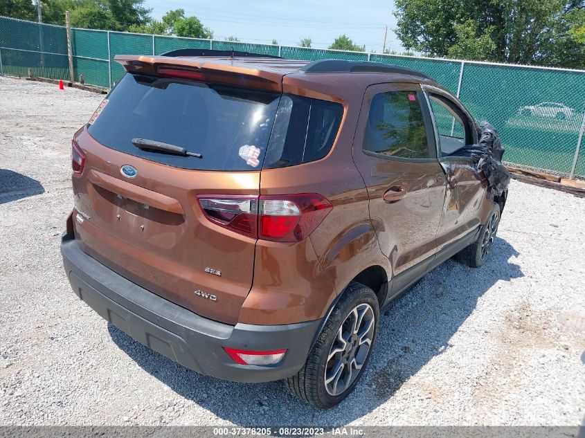 2019 FORD ECOSPORT SES - MAJ6S3JL2KC279490