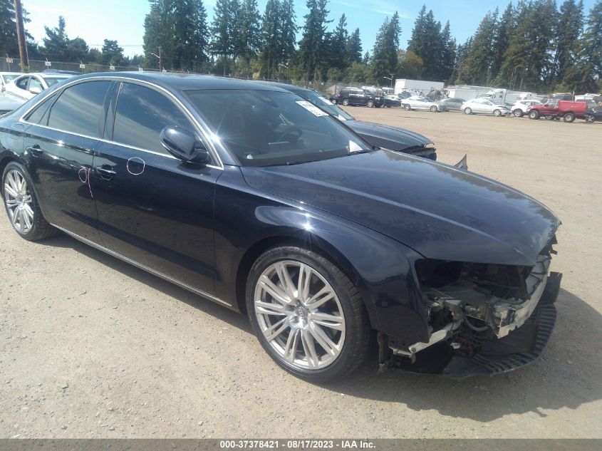 2013 AUDI A8 4.0L - WAUA2AFD4DN030882
