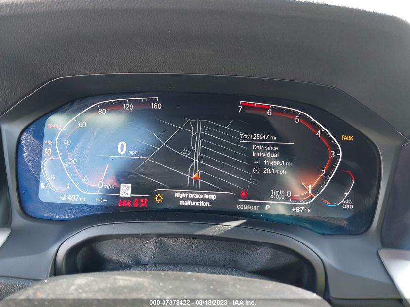 2019 BMW 3 SERIES 330I - WBA5R1C59KFH15562