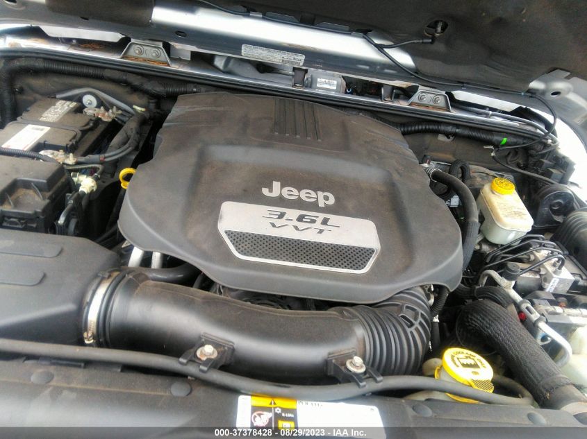 2013 JEEP WRANGLER UNLIMITED SAHARA - 1C4HJWEG9DL637918