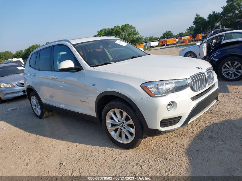 2017 BMW X3 XDRIVE28I - 5UXWX9C52H0T02563