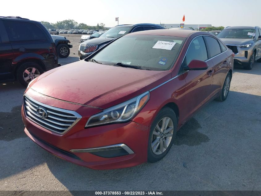 2015 HYUNDAI SONATA 2.4L SE - 5NPE24AF2FH206166