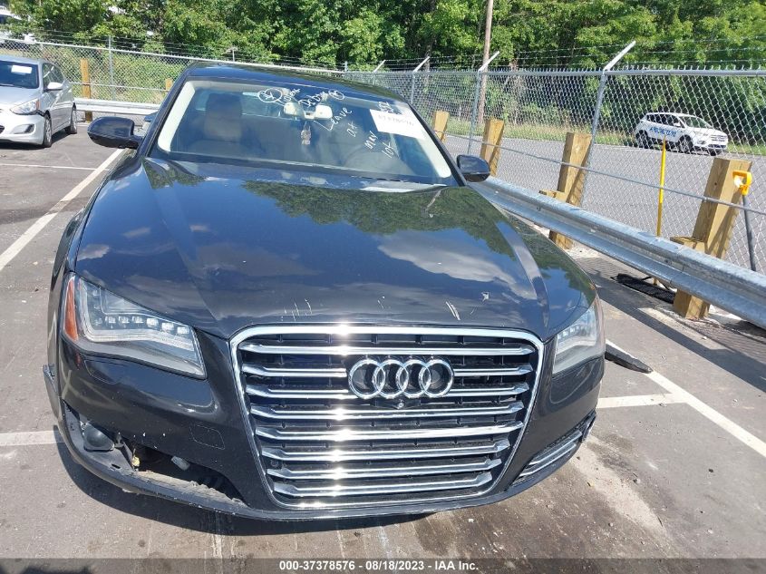 2014 AUDI A8 L 4.0T WAUR2AFD4EN003332