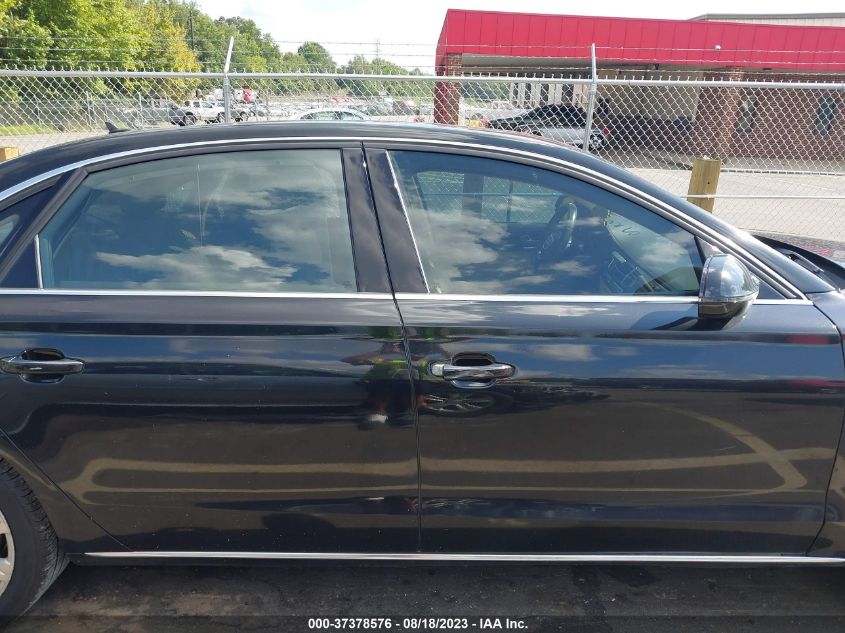 2014 AUDI A8 L 4.0T WAUR2AFD4EN003332