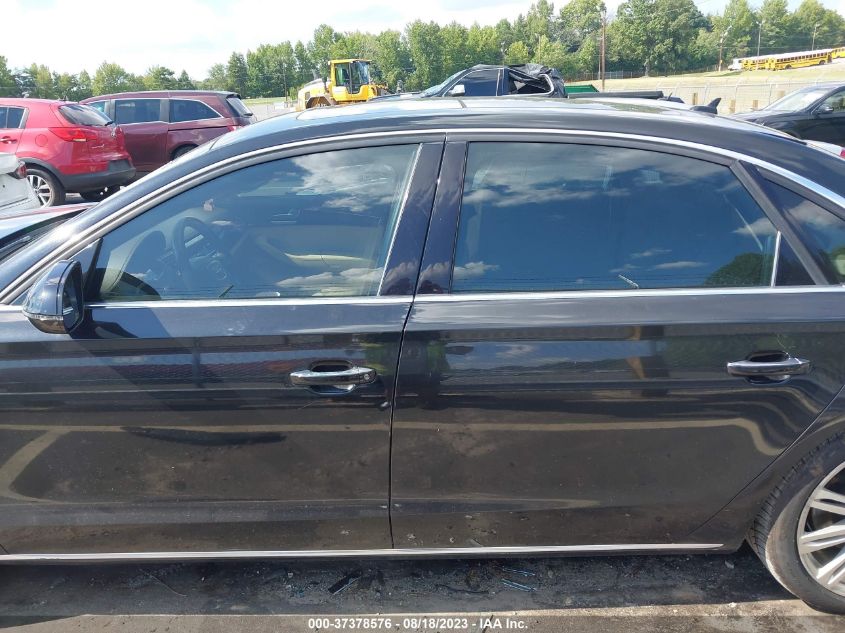 2014 AUDI A8 L 4.0T WAUR2AFD4EN003332