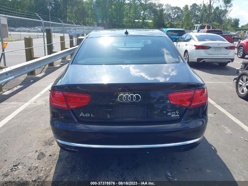 2014 AUDI A8 L 4.0T WAUR2AFD4EN003332