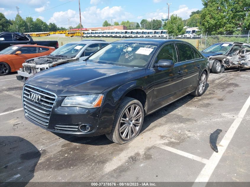 2014 AUDI A8 L 4.0T WAUR2AFD4EN003332