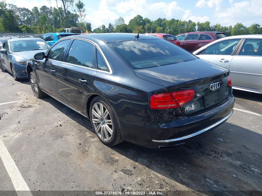 2014 AUDI A8 L 4.0T WAUR2AFD4EN003332