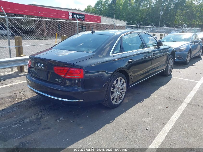 2014 AUDI A8 L 4.0T WAUR2AFD4EN003332
