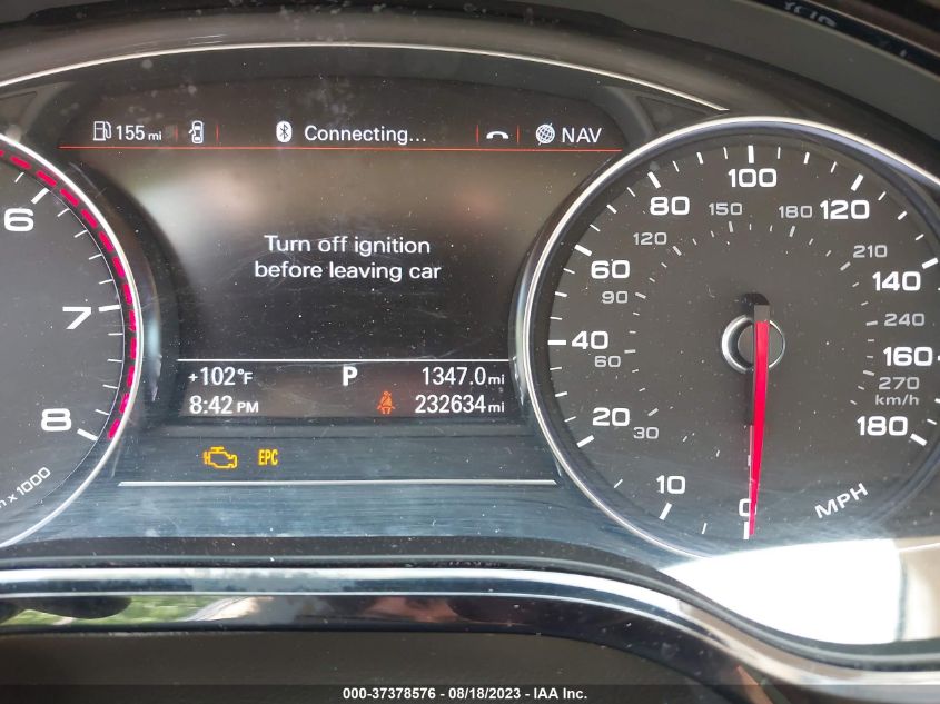 2014 AUDI A8 L 4.0T WAUR2AFD4EN003332