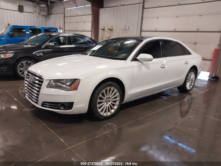 2013 AUDI A8 L 3.0L WAURGAFD4DN000432