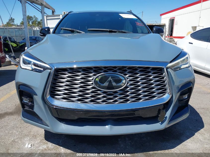 2022 INFINITI QX55 LUXE 3PCAJ5J31NF103024