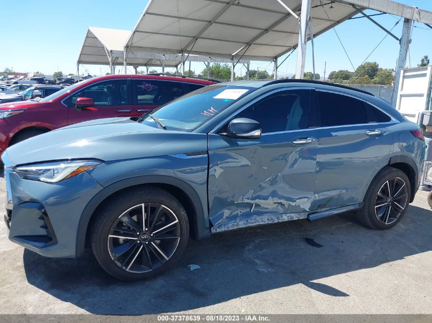 2022 INFINITI QX55 LUXE 3PCAJ5J31NF103024