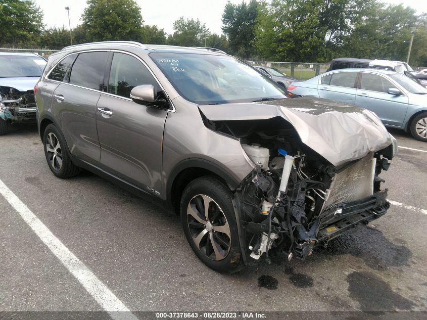 5XYPHDA59HG222230 KIA SORENTO EX V6 2017