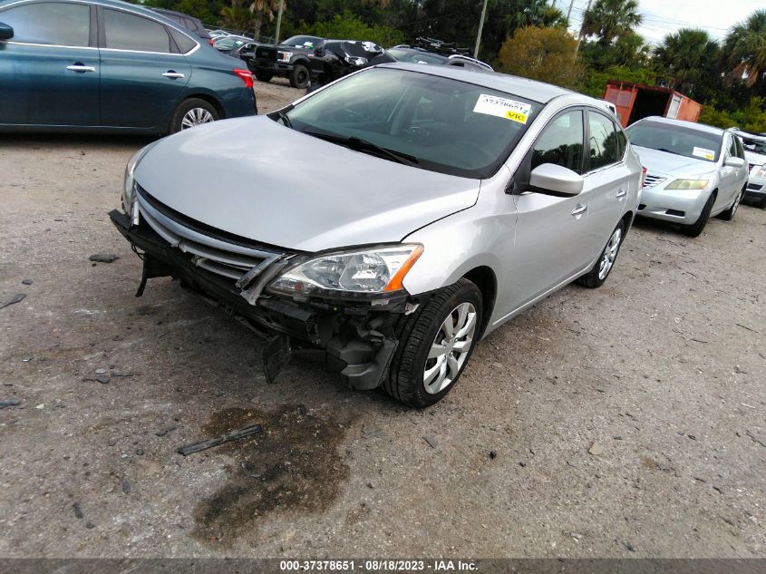 2013 NISSAN SENTRA S/SV/SR/SL - 1N4AB7AP0DN909583