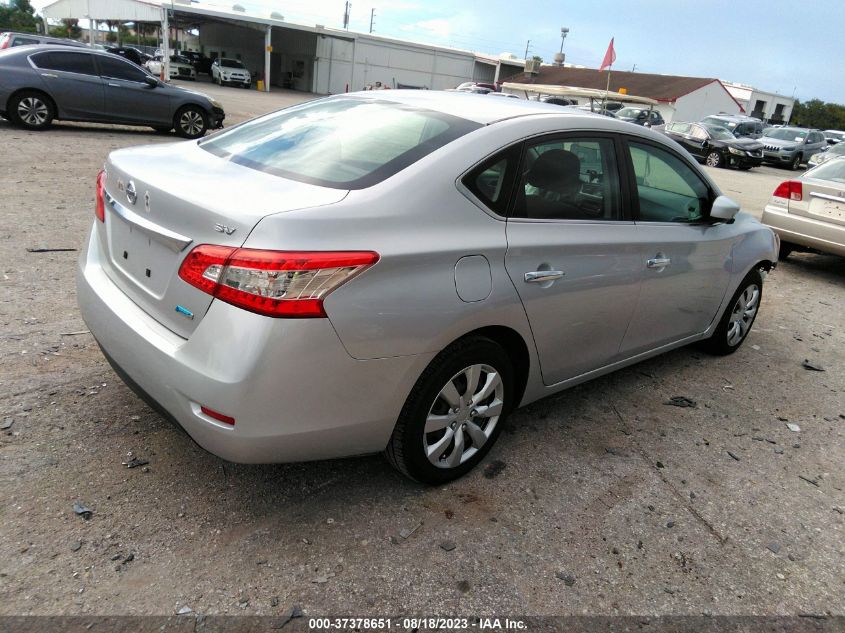 2013 NISSAN SENTRA S/SV/SR/SL - 1N4AB7AP0DN909583