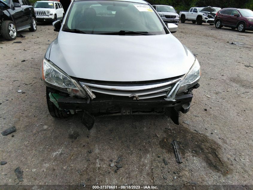 2013 NISSAN SENTRA S/SV/SR/SL - 1N4AB7AP0DN909583