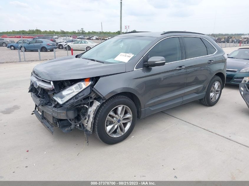 2015 FORD EDGE SEL - 2FMTK3J94FBB99708