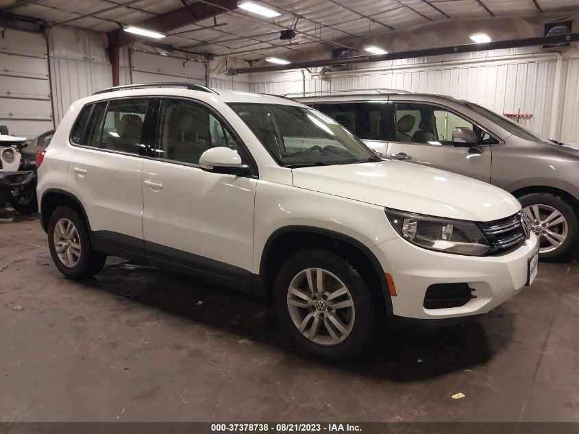 2017 VOLKSWAGEN TIGUAN S - WVGBV7AXXHW510908