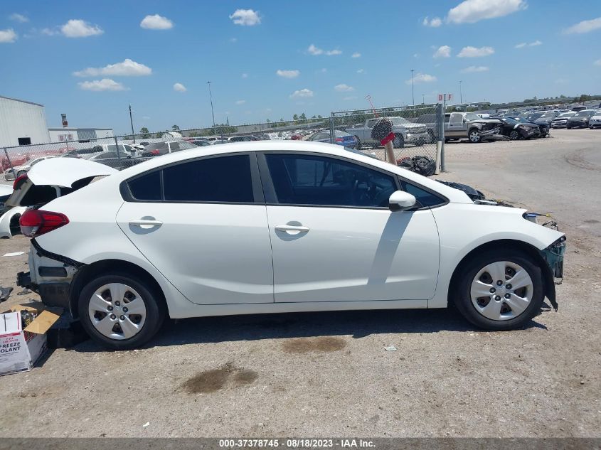 2017 KIA FORTE LX - 3KPFK4A78HE028199